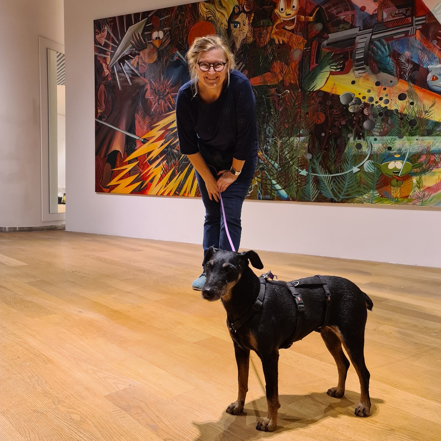 Sonja Dolzer Galerie Hund