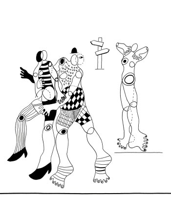 Hingerissen oder am Scheideweg oder da geht´s lang