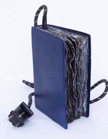 Elektrobuch blau