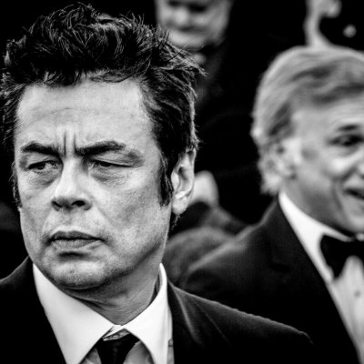 Benicio del Toro & Christoph Waltz