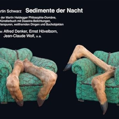 Sedimente der Nacht: Aus der Martin Heidegger Philosophie-Domäne, ein Künstlerbuch mit Daseins-Belichtungen, Wörterspuren und weltfremden Dingen und Buchobjekten