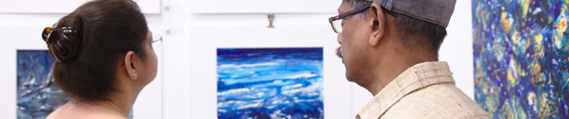 Dr. Renu Pall (indische Botschafterin), Asit Podda (Künstler)