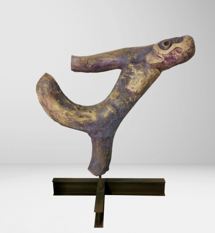 Schwimmer Skulptur