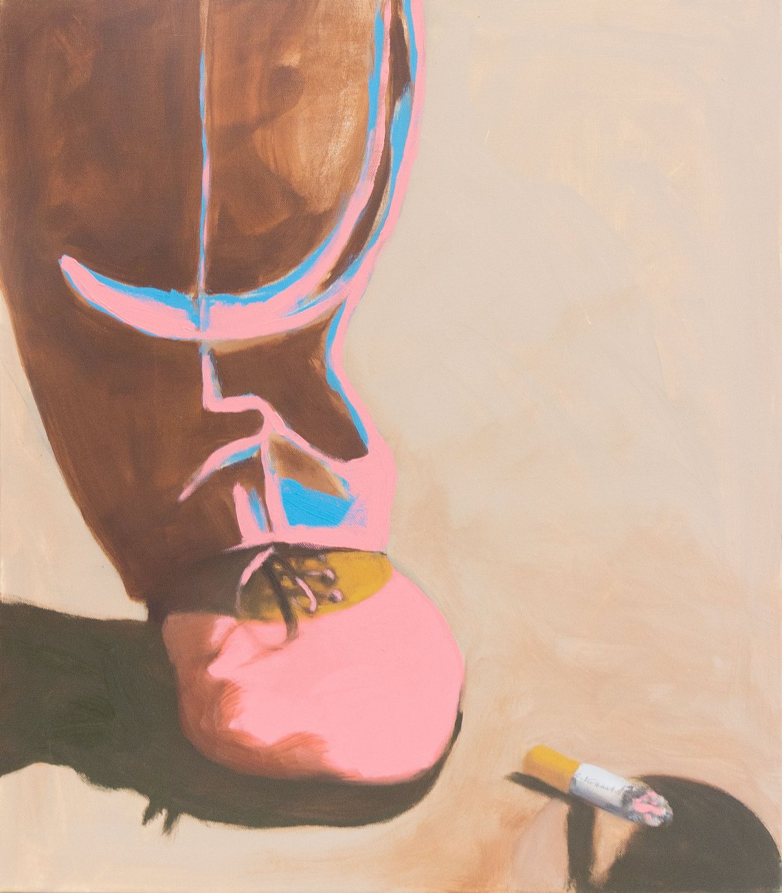 Golferbein am falschen Loch