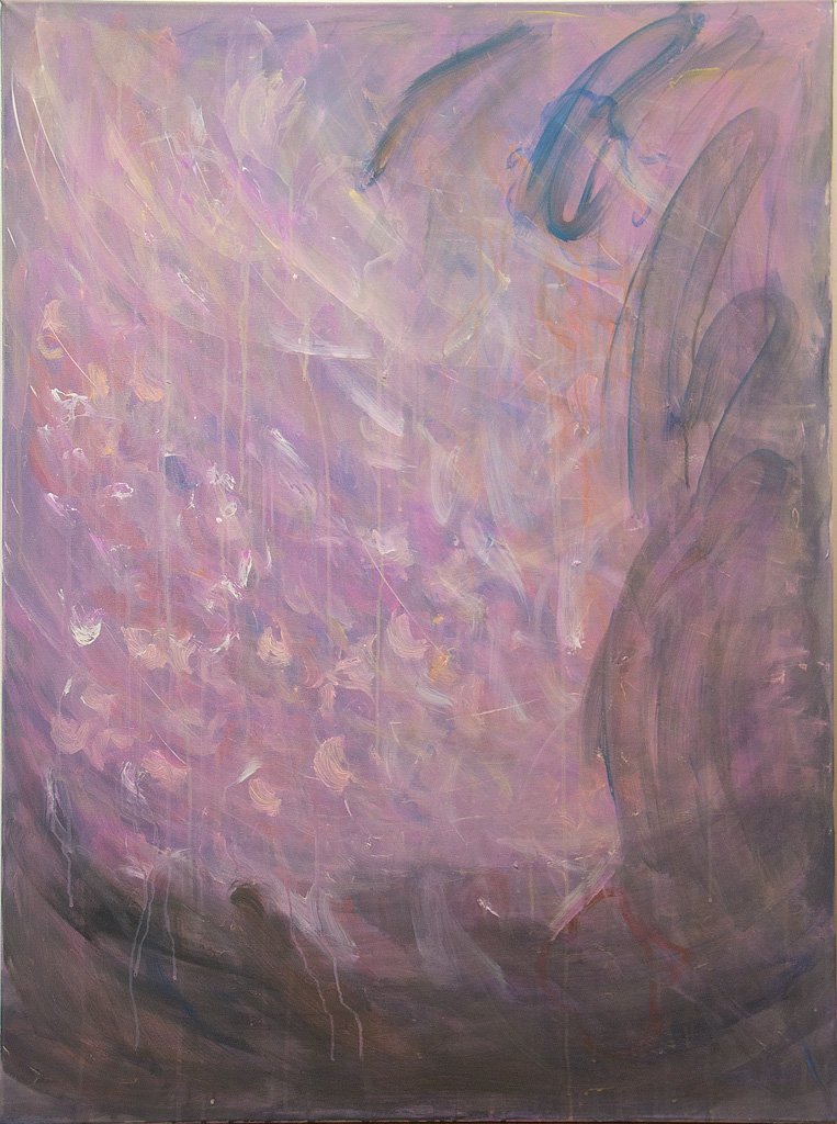 Blühende Brombeersträucher