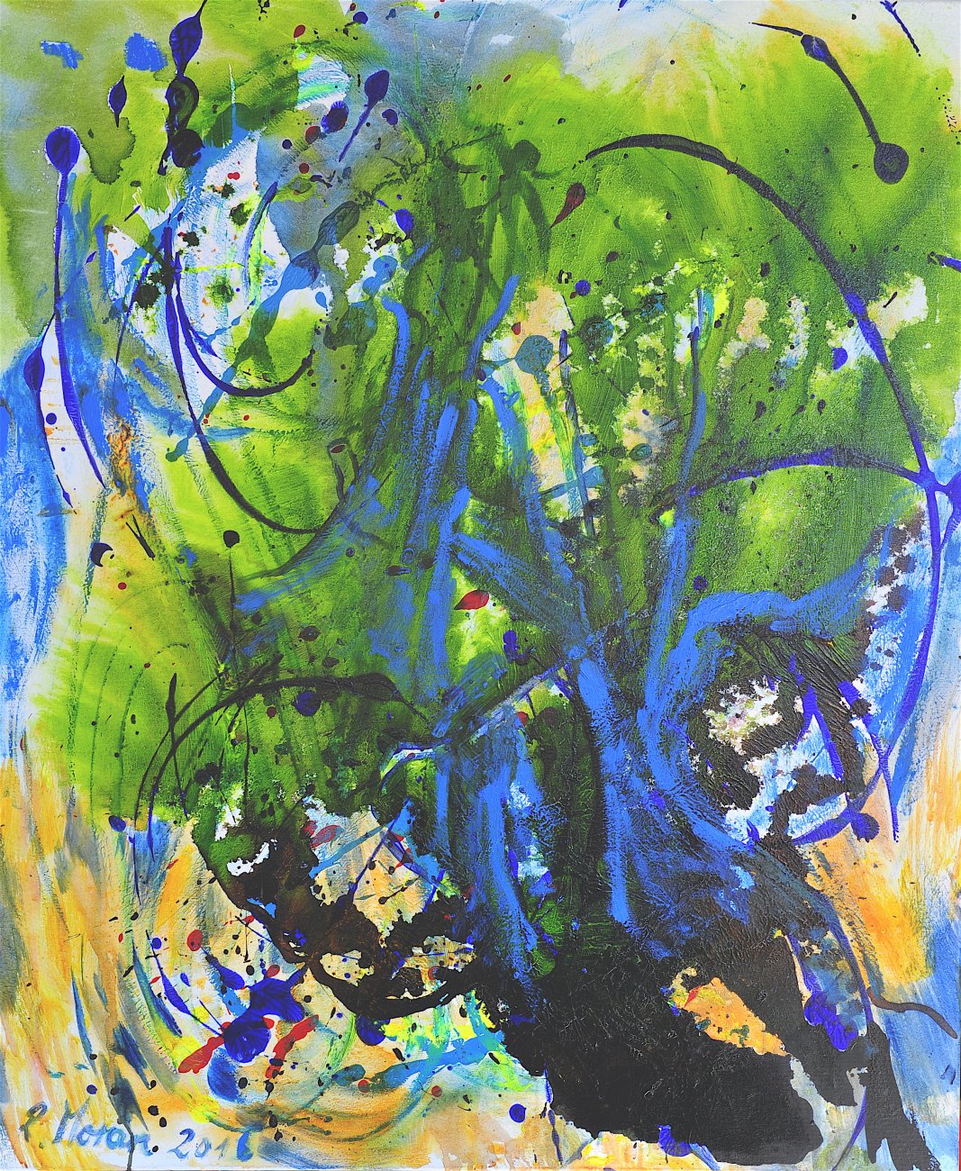 Windgeräusche im Geäst