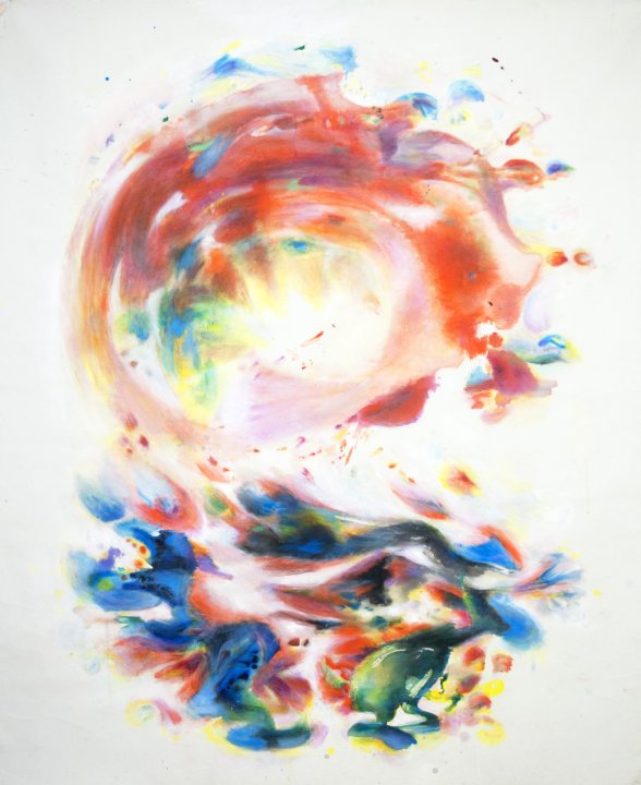 Auf dem Flügel des Zinnober