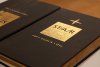Star Bücher (2 Stück) schwarz, goldene Schrift (Ledereinband) | Jubiläuumsausgabe Band 1 und  2