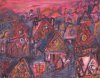Red City Scape