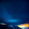 The Blue of the Mountain Night