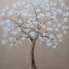 Albero su lino
